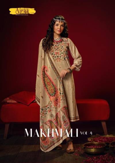 Makhmali Vol 4 By Ajraa Designer Velvet Salwar Kameez Collection